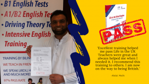 Life in the UK passed using the revision book 3rd edition