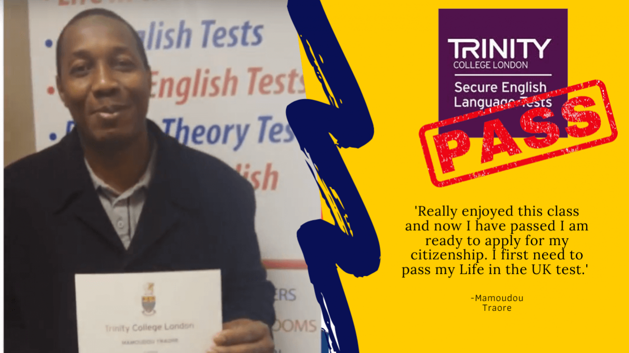 student passed theit b1 english test for british citizenship