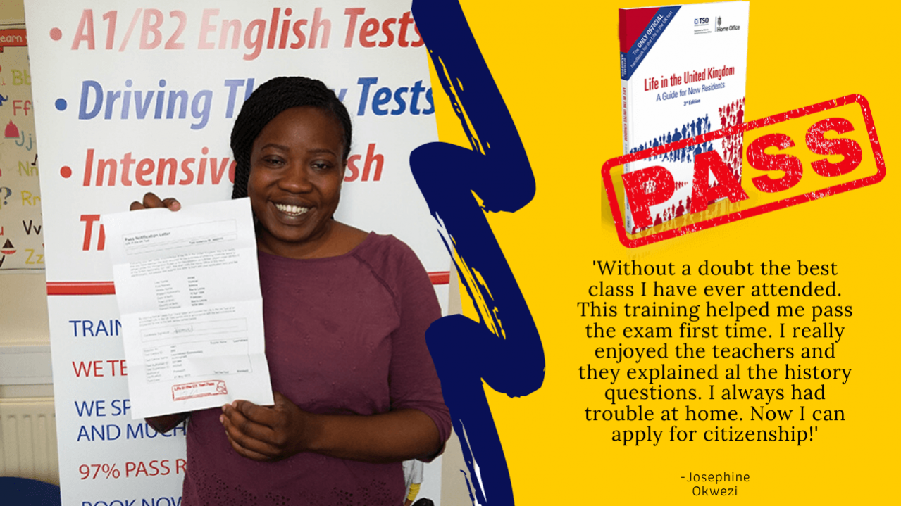 this student has passed their life in the uk test for british citizenship