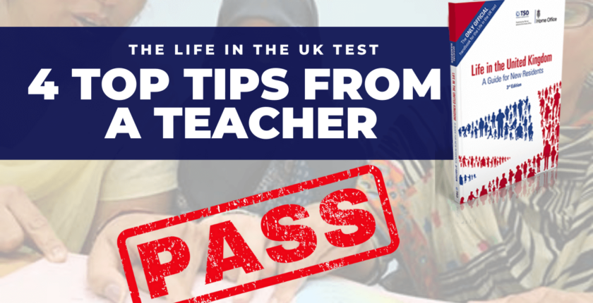 Life in the UK test help from a teacher
