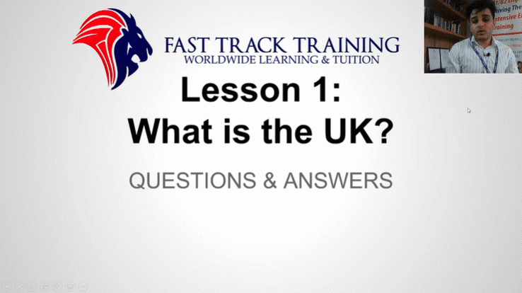 Fast Track Training Life in the UK test free questions and answers lesson 1