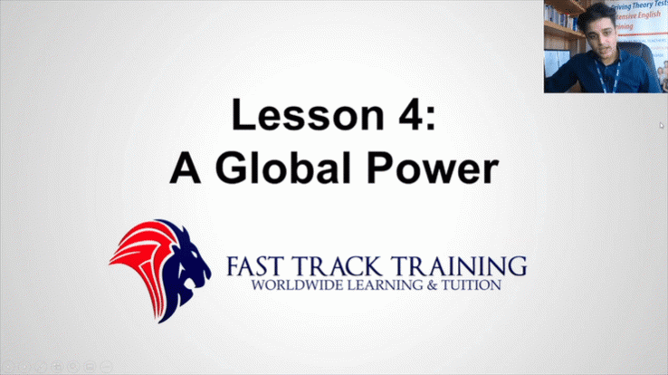 Life in the UK test training 4 A Global Super Power