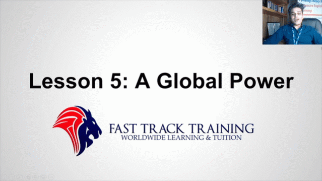 A global super power life in the UK test