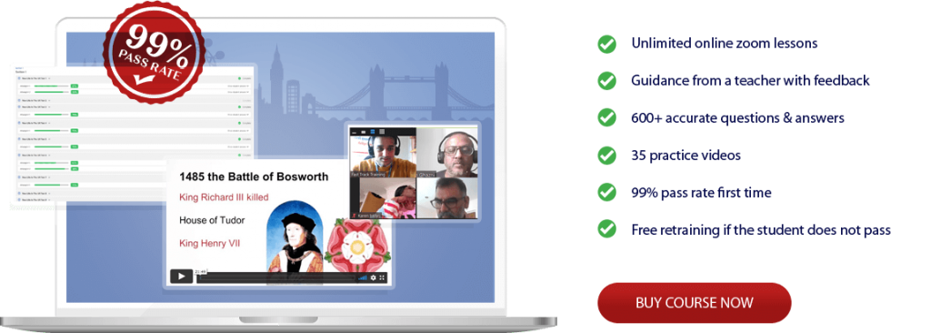 Life in the UK test unlimited classes