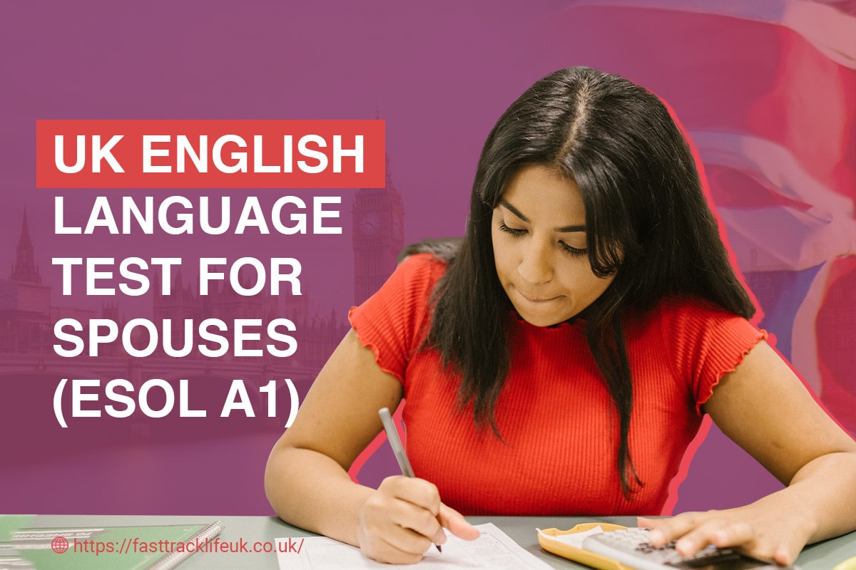 UK English Language Test for Spouses (ESOL A1)