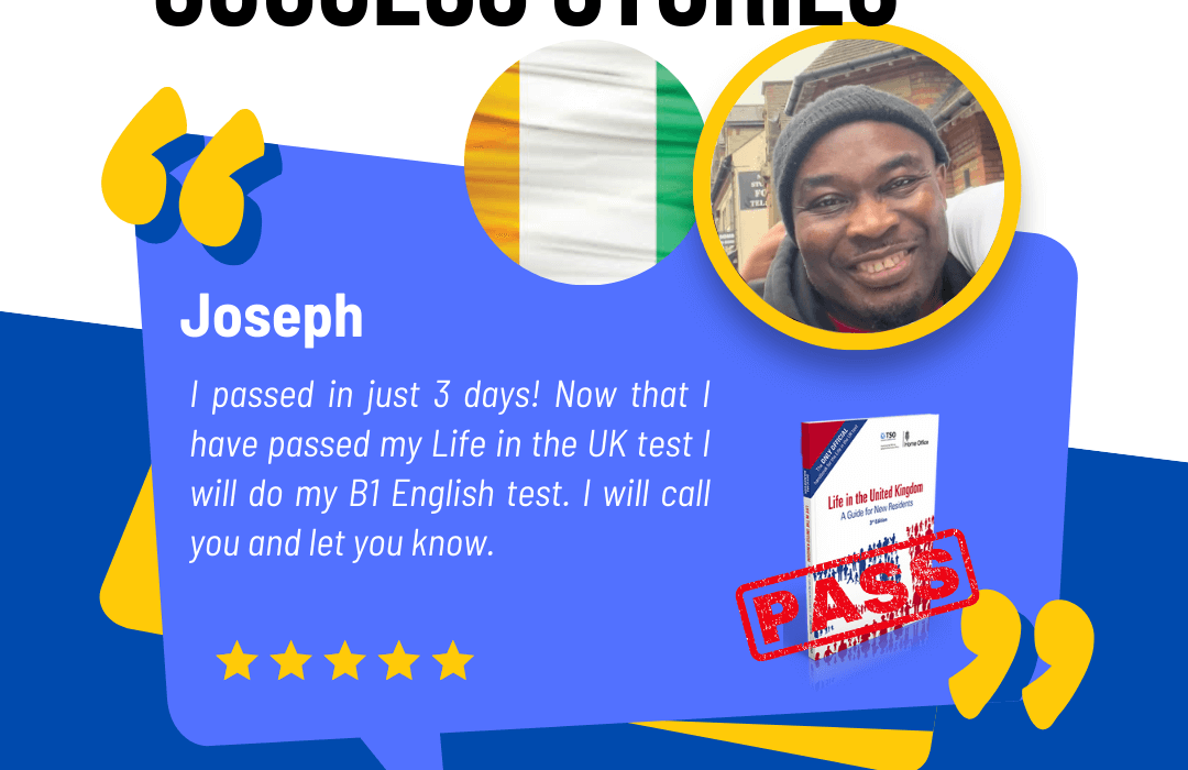 Joseph has passed in less then 3 days