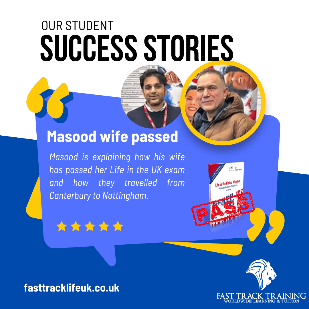 Masood’s wife passed and Rahil Life in the UK test